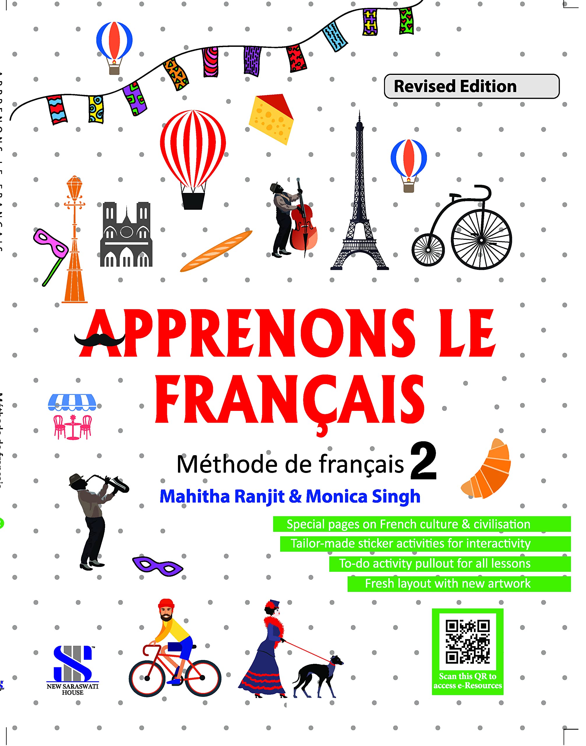 Apprenons Le Francais French Textbook 02: Educational Book – French Perfect Paperback – 1 January 2019