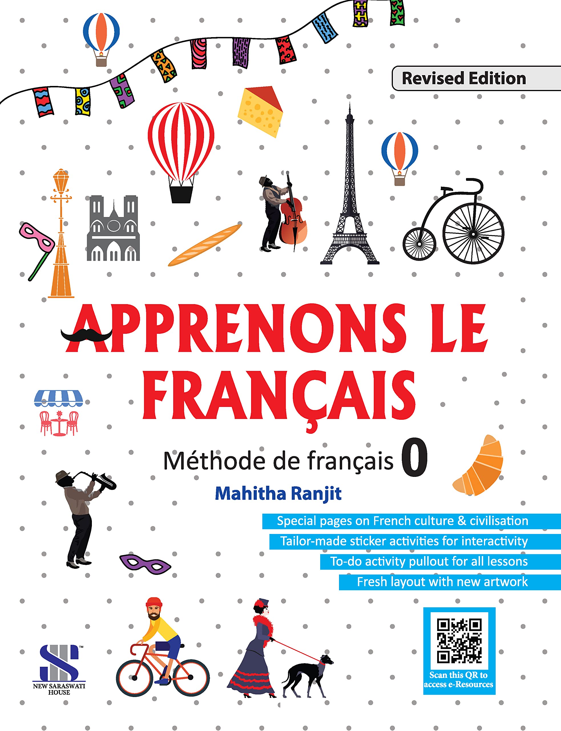 Apprenons Le Francais French Textbook 00: Educational Book Perfect Paperback – 1 January 2019