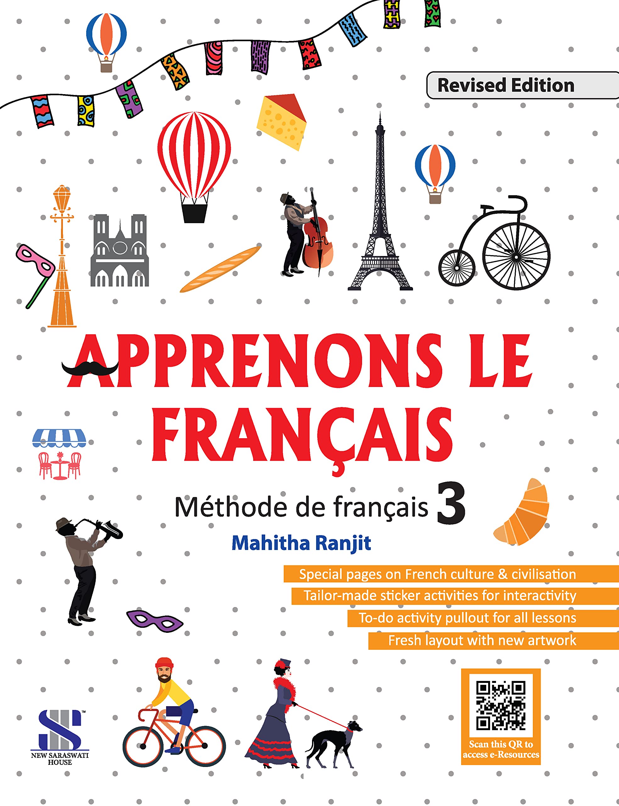 Apprenons Le Francais French Textbook 03: Educational Book Perfect Paperback – 1 January 2019